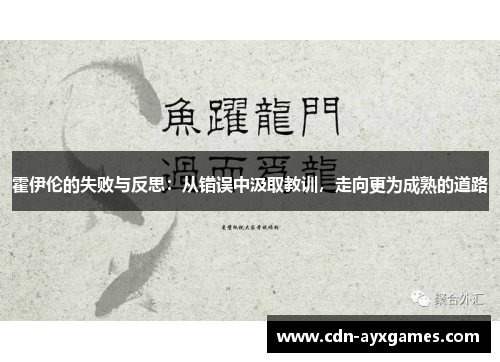 霍伊伦的失败与反思：从错误中汲取教训，走向更为成熟的道路