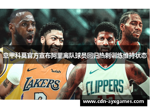 意甲科莫官方宣布阿里离队球员回归热刺训练维持状态